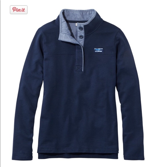 L.L. Bean Tops - L.L. Bean Women’s Soft Cotton Rugby